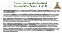 Projekterfahrungen Markus Weigl - Seite 2